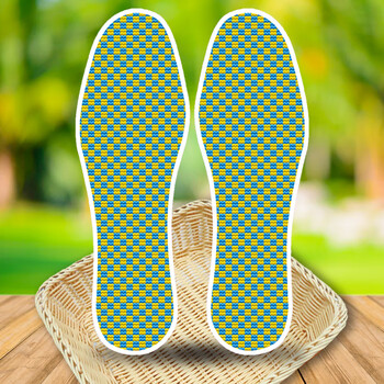 健必爱几何新款十字绣鞋垫手工刺绣绣花不褪色半成品带针带线男女鞋垫