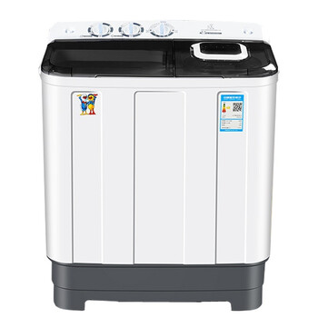 小鸭牌(xiaoyapai)半自动洗衣机家用特价波轮双桶双缸洗衣机 6.