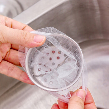 厨房洗菜盆不锈钢过滤网水槽提蓝网袋水池洗碗池排水口防堵塞垃圾残渣
