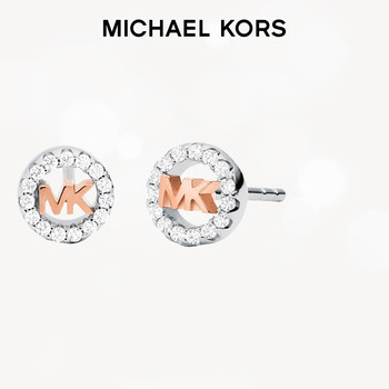 迈克·科尔斯 MICHAEL KORS 镂空时尚925银耳环 MKC1508AN931