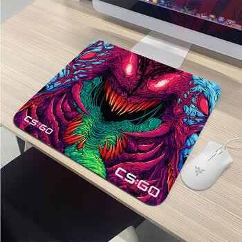 hkfz咆哮xtrfy超大加厚锁边qck粗面野荷s1mple游戏电竞fps鼠标垫csgo