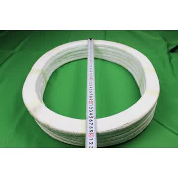 定制四氟包覆石棉垫片耐酸碱搪瓷反应釜人孔垫耐高温法兰密封垫 椭圆