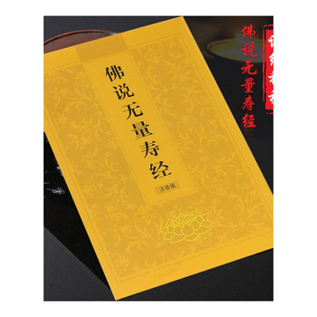 无量寿经佛说无量寿经简体拼音版注音版念诵经书诵读本结缘 32k注音版