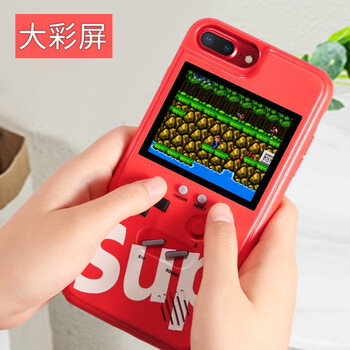 游戏机手机壳华为p 30pro苹果xr Xsmax抖音同款游戏机保护壳iphone78p 红色sup Iphone 7 8 图片价格品牌报价 京东