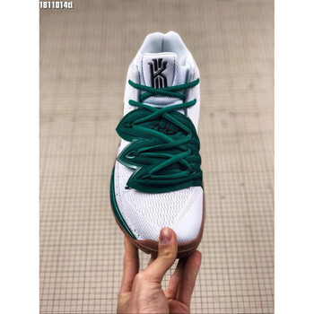 5黑白 4星空联名男女耐磨战靴 欧文5代白绿 36