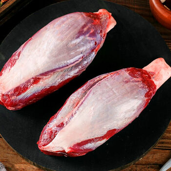 新鲜牛腱子肉3斤牛腿腱子牛腱原切牛腱不注水腱子花腱金钱腱 5斤腱子