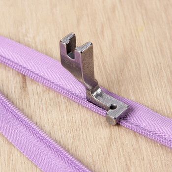 隐形拉链专用压脚上拉链专用神器缝纫机配件大全压脚单边压脚平车