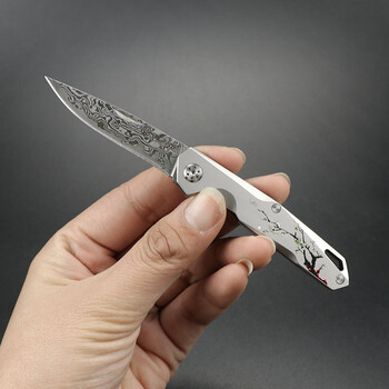 尼泊尔军刃弯刀大号长款刃刀防身匕手  大马士革锋利小刀户外具高硬度