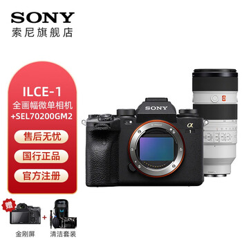 SONY 索尼  Alpha A1 全画幅微单旗舰专业级微单相机 8K视频 /高速连拍 a1 A1 A1+FE70-200F2.8GM 2代(打鸟） 官方标配