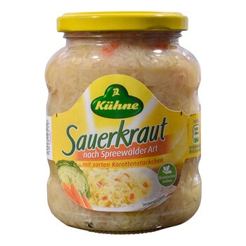 冠利酸菜 350g 德国 原装进口冠利酸菜腌制泡菜酸椰菜德式西餐沙拉