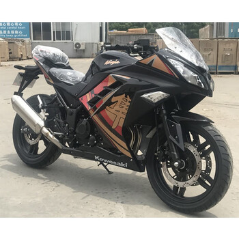 纯色小忍者摩托车双缸400cc水冷大排量跑车机车国四电喷abs版 隼系列 