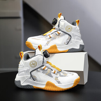 大黄蜂bigwasp男童运动鞋春秋款2023新款儿童鞋子篮球鞋秋季中大童男