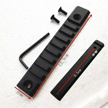 瞄准镜夹具支架燕尾11mm增高导轨鱼骨20mm夹具转接片皮轨固定轨道1125