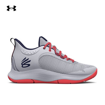 安德玛(underarmour)新品 秋冬3z6男女情侣运动篮球鞋3025090 灰色101