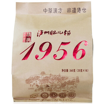 泸州肥儿粉米粉高铁手工原味宝宝米粉米糊1956 经典配方（18袋*20克）