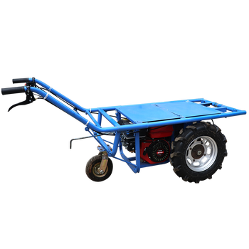 果园运输小推车三轮爬山小型独轮车工地搬 普通轮 鼓刹 170汽油机