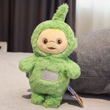 毛绒玩具陪睡安抚布娃娃儿童生日礼物女 cg天线宝宝公仔(绿色迪西) 30