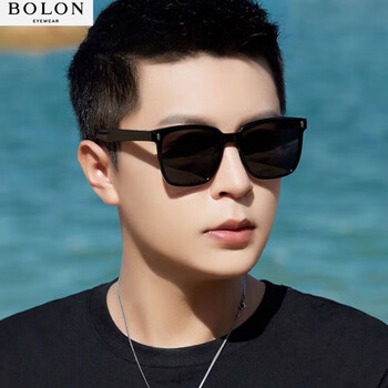 小米粽bolon墨镜男士2023款太阳镜潮年轻人帅气开车驾驶镜配500度以下