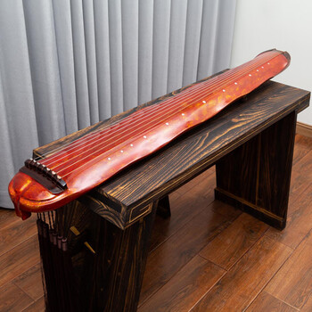 【速发】忘机琴蕉叶式七弦古琴手工生漆老杉木伏羲仲尼混沌古风忘机