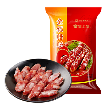 移动端、京东百亿补贴：皇上皇 腊肠 300g金福腊肠