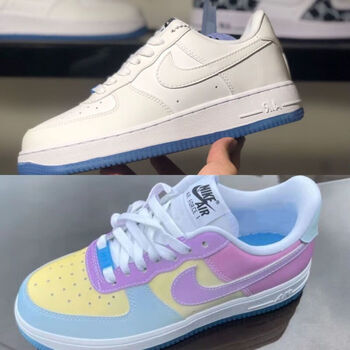 1纯原大厂af1热感应空军一号变色龙男女潮流休闲板鞋 热感应全鞋变色