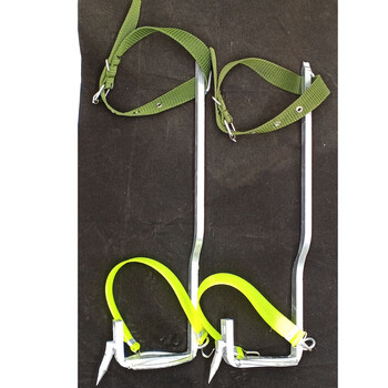 爬树神器直立上树工具爬树脚扎子猫爪子爬树脚扣上树爬树工具小号配件