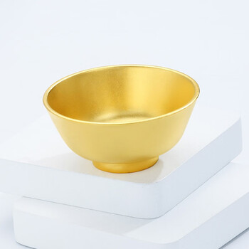 足金999金碗实心古法工艺黄金 投资金 传承系列纪念礼品摆件投资金