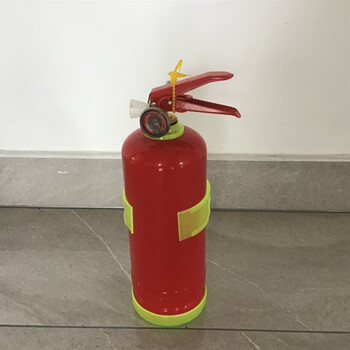 冠安1kg干粉灭火器家用工厂专用车用灭火器消防器材1kg12kg g12kg