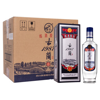 郎酒 古蔺1987 A99 52度 500ml*6瓶 高度白酒整箱装