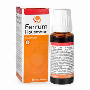 德国进口 Ferrum Hausmann补铁滴剂 宝宝补血孕妇浓缩 儿童补铁 铁剂30ml(香港直邮)