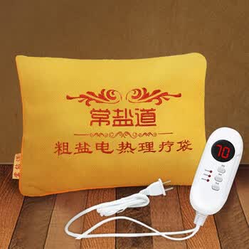 常盐道海盐热敷包电加热盐袋粗盐热敷包盐袋子腰用理疗大粒粗盐热敷盐