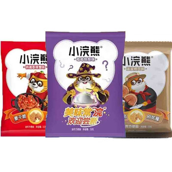 统一小浣熊干脆面40g*30袋装80后怀旧捏碎干吃即食香脆膨化零食 随机