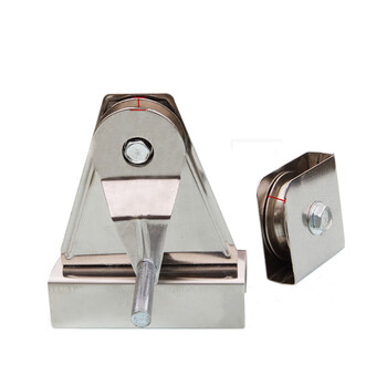 不锈钢手摇旗杆升降滑轮旗子轮子配件旗帜手拉绳轨道轮 单个手摇滑轮