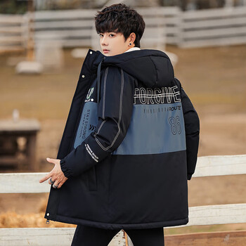 青少年羽绒服高中生爆款2022冬季羽绒服男新款青少年大童12岁15潮流16