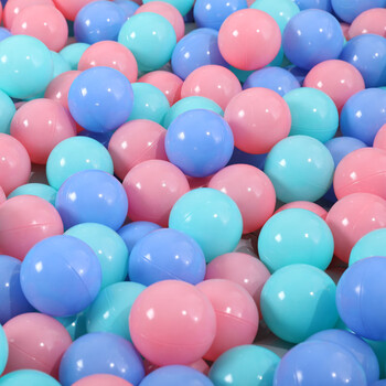 海洋球加厚儿童波波球游乐场批量乐园彩球大海洋球8cm百万球池7cm 8cm
