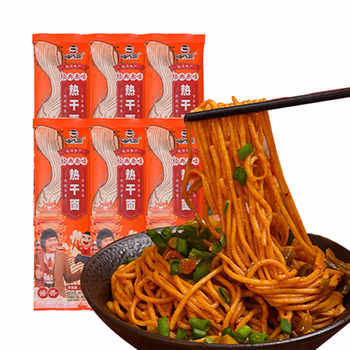 嗨吃家热干面176g*6袋礼盒整箱装含酱料武汉特产方便速食面条