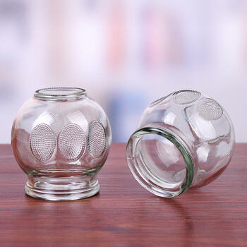 品牌优选玻璃火罐大罐加厚玻璃拔罐器中医拔火罐背部家用4号10个火罐