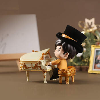 泡泡玛特(pop mart)周杰伦限定手办周同学盲盒专辑纪念品公仔摆件男生