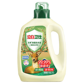 立白天然除菌洗衣液 青翠茶园 4斤单瓶 除菌率99.99%
