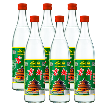 京都陈酿42度浓香型白酒京都二锅头北京特产口粮酒北京二锅头42度500