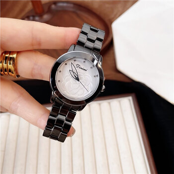 迪赛威山茶花手表女名牌女表女式小香表小众女士陶瓷女生女款职场表酷