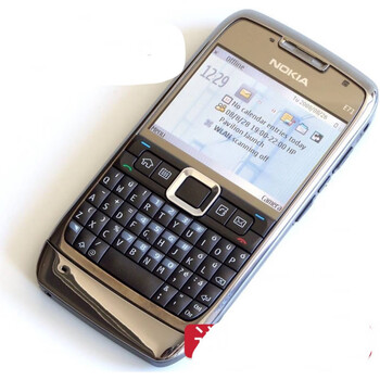 nokia诺基亚e71经典手机全键盘学生备用戒网怀旧塞班直板黑色移动联通