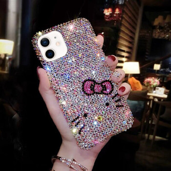 thrhu适用于苹果13满钻石手机壳12promax网红水晶套高11带钻女潮12pro