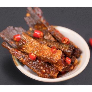 望蓝川辣岚格鱼尾肌肉哥香辣鱼尾湖南特产牛哈哈爆辣鱼尾特辣即食 香
