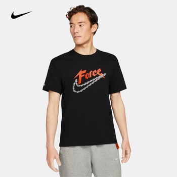 耐克 男子篮球t恤 nike force swoosh dn2963-010 xxxxl
