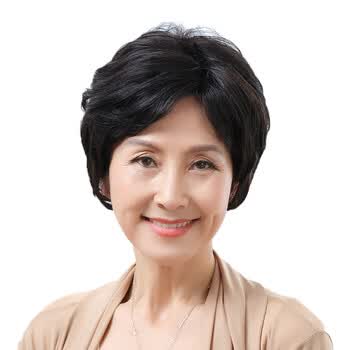 帝飞 Difei 女士中老年假发妈妈短发发型40 60岁蓬松短卷发化疗假发整顶黑色真头发化疗假黑色 送发网护理液 图片价格品牌报价 京东