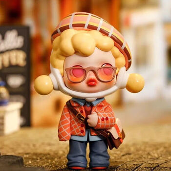 现货skullpanda熊喵热潮盲盒密林古堡sp熊猫复古男孩拆盒未拆袋