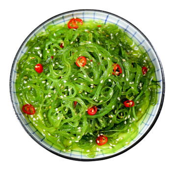 年貨精選海帶絲開袋即食裙帶菜400g5袋海白菜海藻沙拉絲中華海草