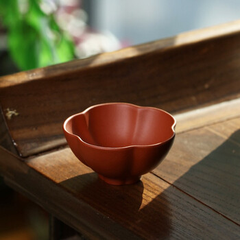 藏壶天下紫砂功夫茶杯主人杯单杯花朵杯茶碗单个品茗杯茶盏五福杯福