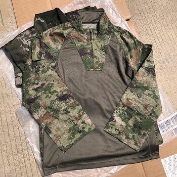 盾郎(donow)21蛙服迷彩服蛙式作训服套装户外长袖军版蛙人服教官服